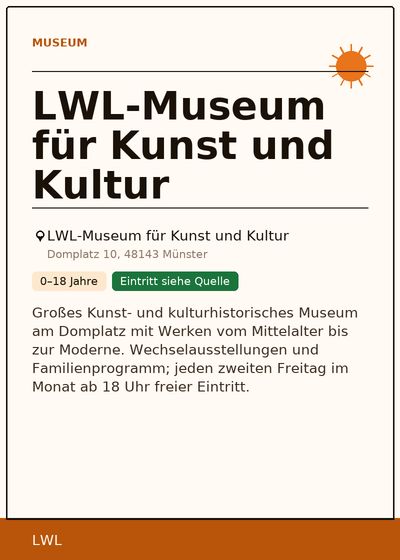 LWL-Museum für Kunst und Kultur