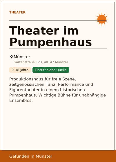 Theater im Pumpenhaus