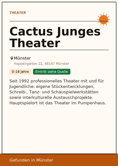 Cactus Junges Theater