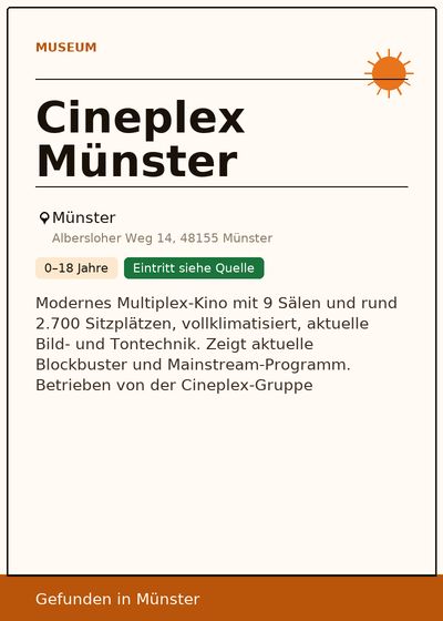 Cineplex Münster