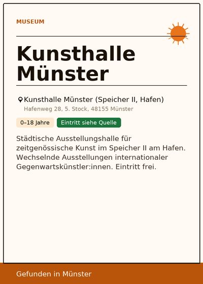 Kunsthalle Münster