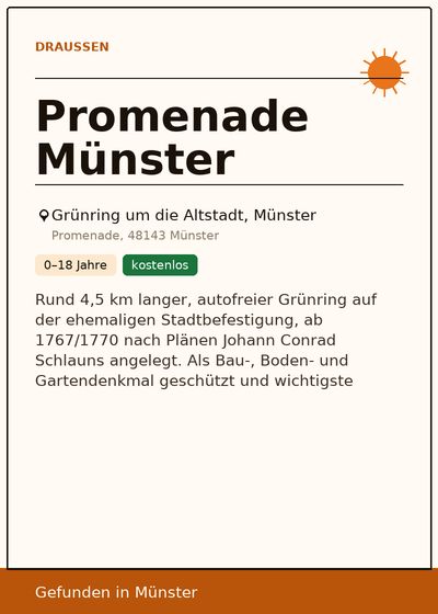 Promenade Münster